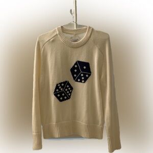 Abercrombie & Fitch Cream Knit Sweater